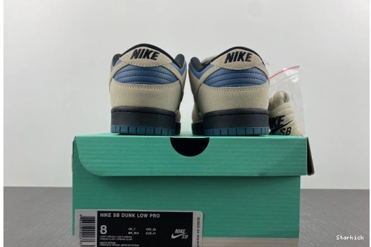 Low Nike Dunk Cream BQ6817-200 Light Thunderstorm SB 0119